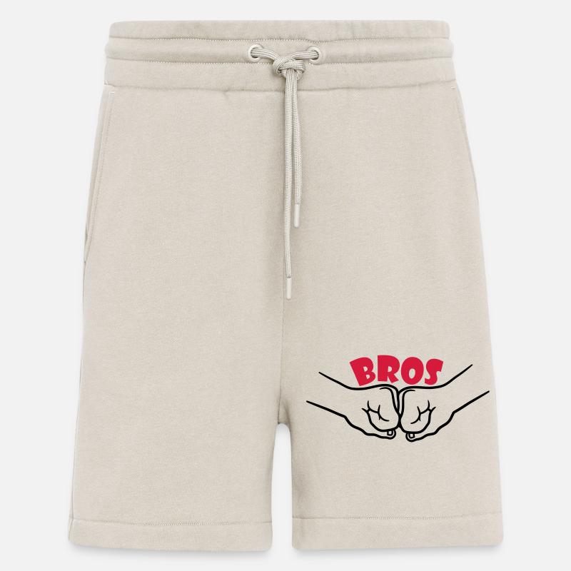 Bros Team Fäuste - Shorts - made by SPREAD - WARM CLAY
