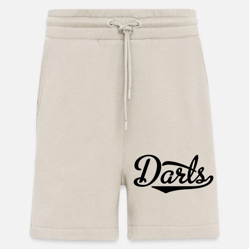 Fléchettes - Short bio décontracté fabriqué en UE - WARM CLAY