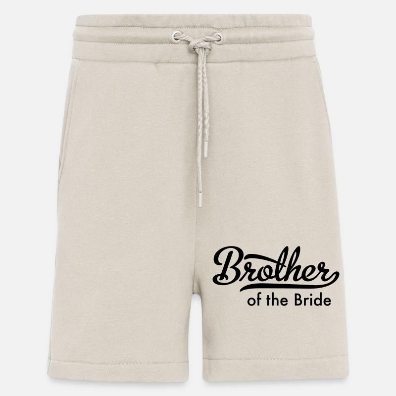Frère de la mariée - Short bio décontracté fabriqué en UE - WARM CLAY