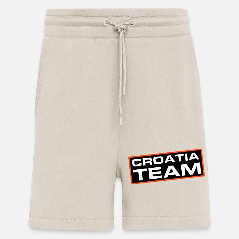 Croatia Team - Shorts - made by SPREAD - WARM CLAY
