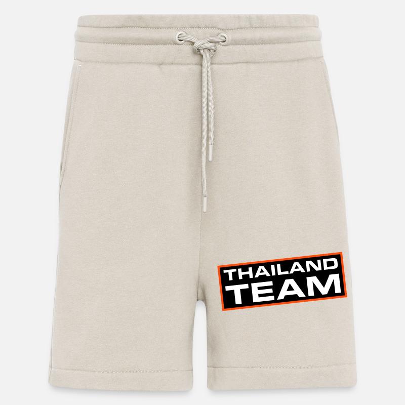 Équipe de Thaïlande - Short bio décontracté fabriqué en UE - WARM CLAY