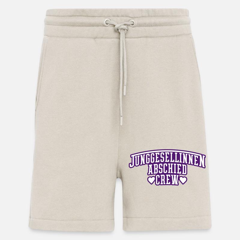Junggesellinnenabschied Crew Junggesellin - Shorts - made by SPREAD - WARM CLAY