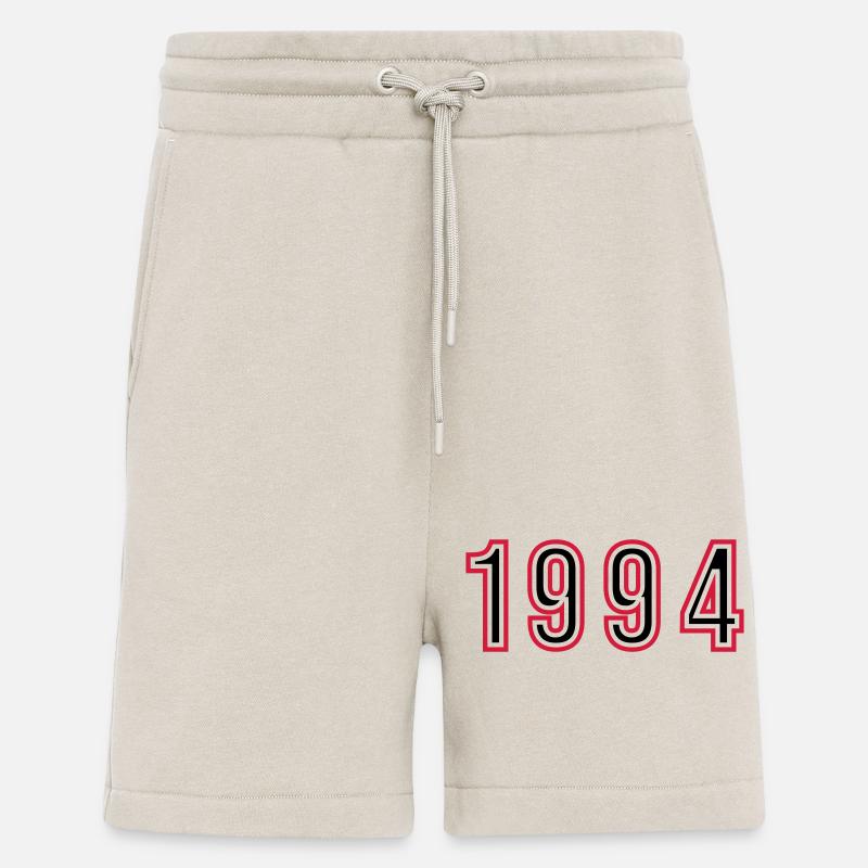 1994 Année Numéro - Short bio décontracté fabriqué en UE - WARM CLAY