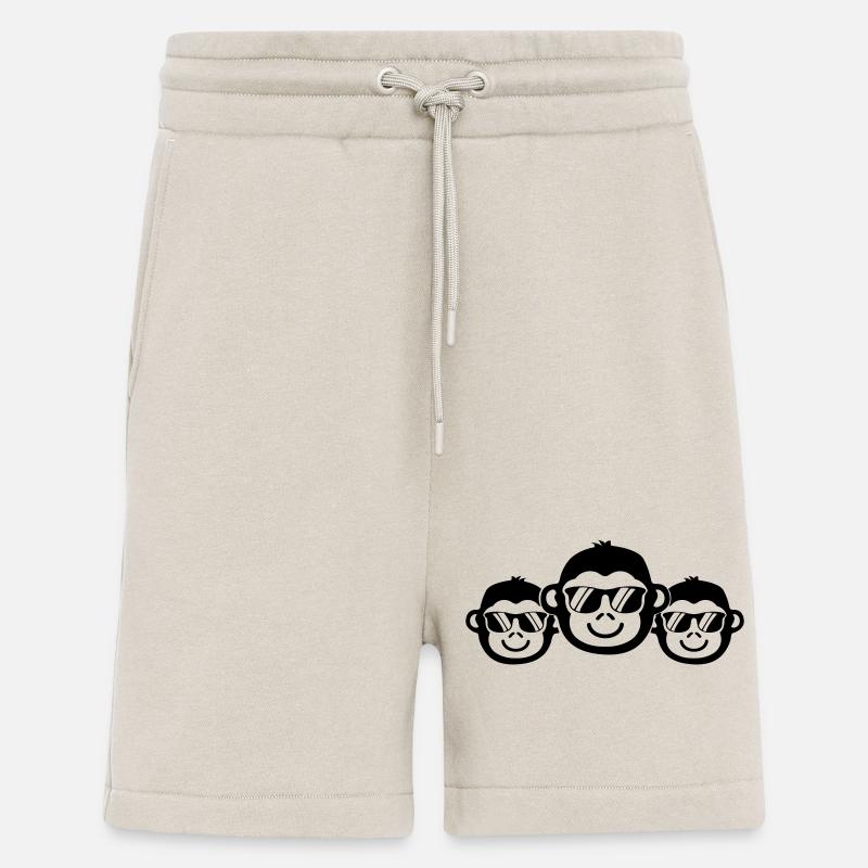 Monkey Cool 1 - Shorts - made by SPREAD - WARM CLAY