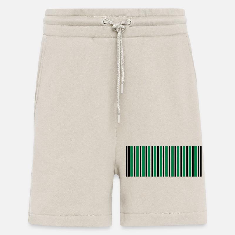 barcode - Shorts - made by SPREAD - WARM CLAY