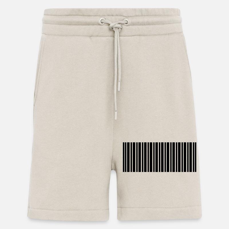 code-barres - Short bio décontracté fabriqué en UE - WARM CLAY