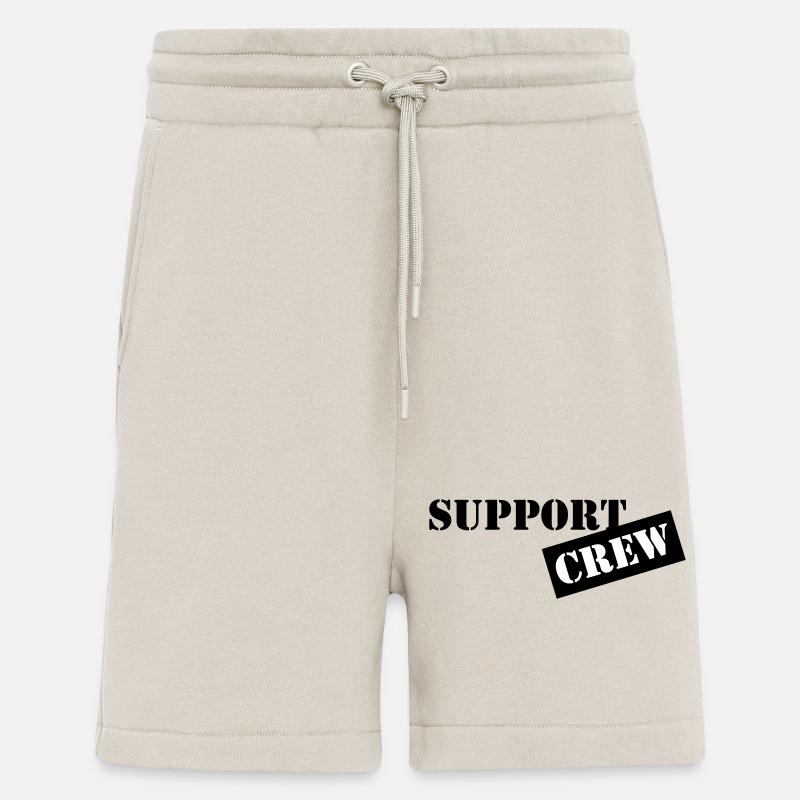 support crew - Short bio décontracté fabriqué en UE - WARM CLAY