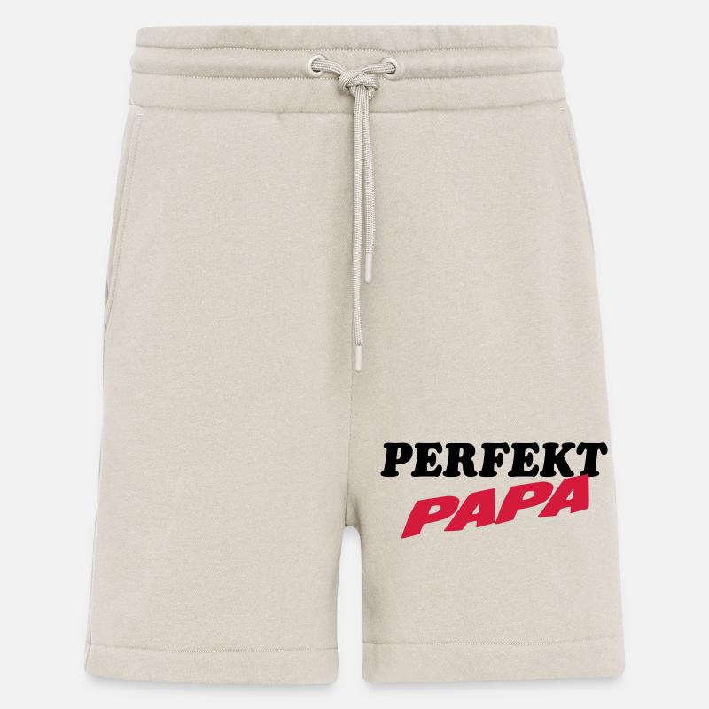 PERFEKT PAPA - Short bio décontracté fabriqué en UE - WARM CLAY