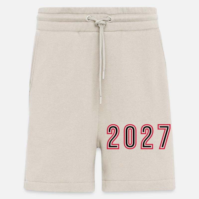 Numéro de l’année 2027 - Short bio décontracté fabriqué en UE - WARM CLAY