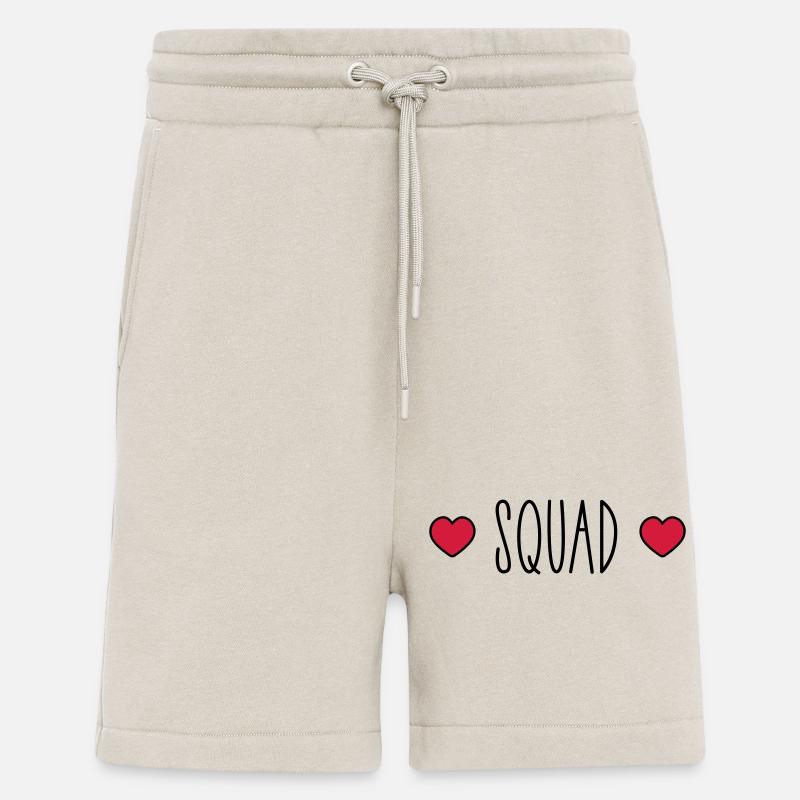 Squad Heart - Shorts - made by SPREAD - WARM CLAY