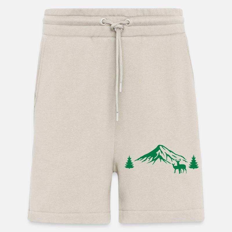 gebirge natur - Shorts - made by SPREAD - WARM CLAY
