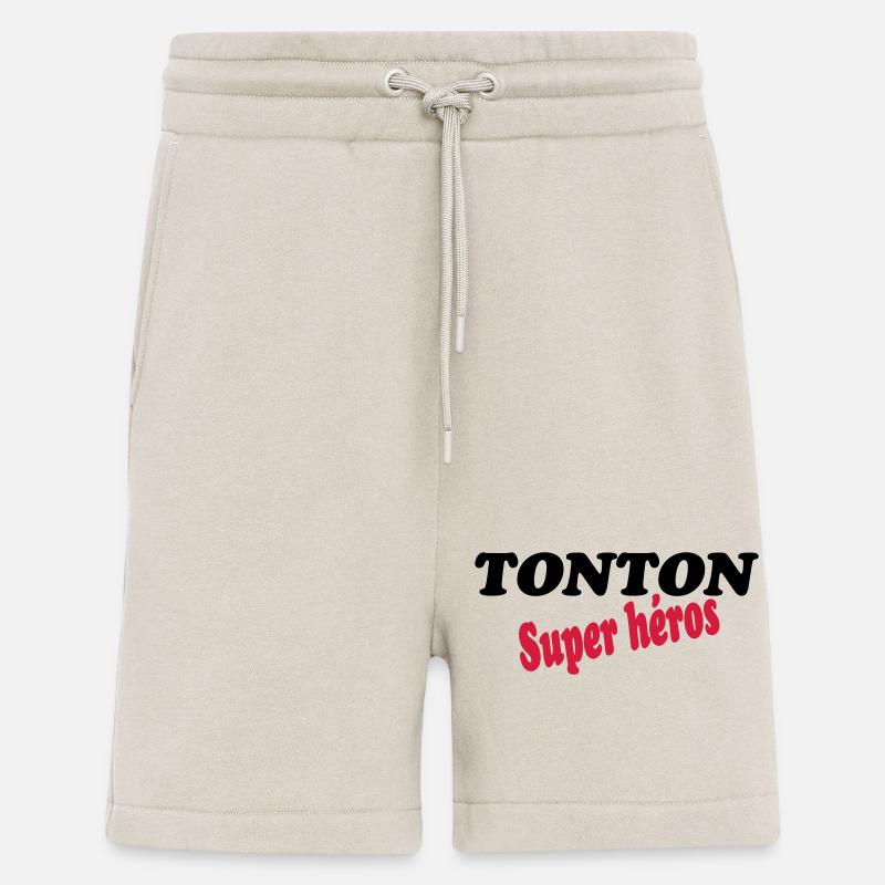 TONTON super héros - Short bio décontracté fabriqué en UE - WARM CLAY