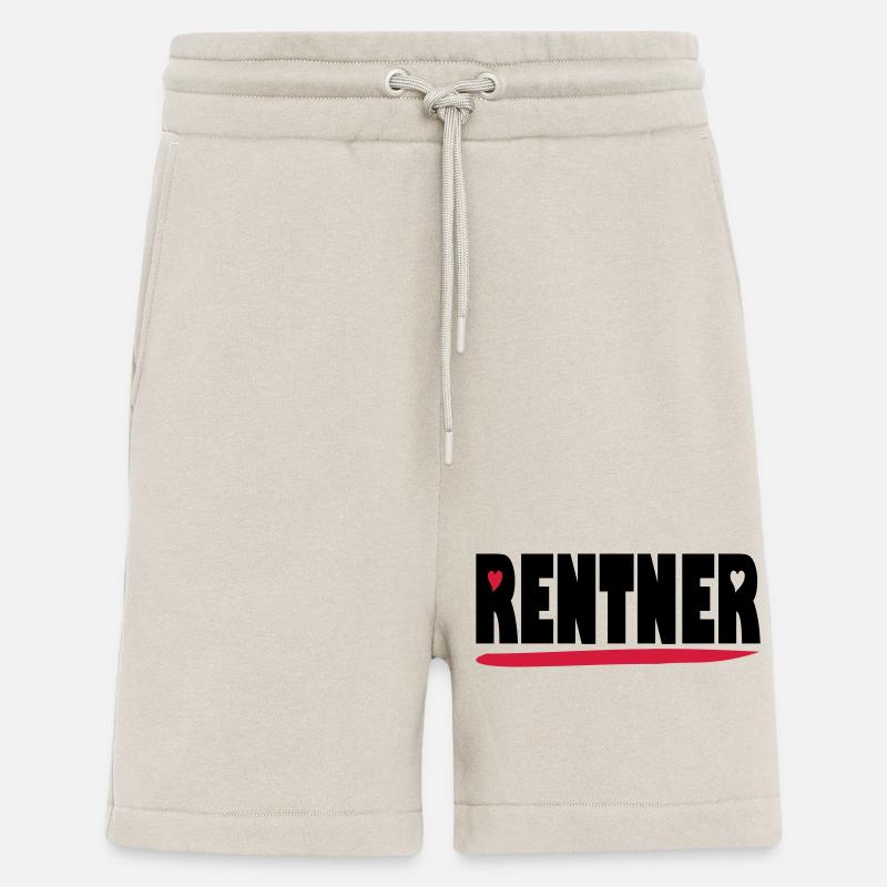 endlich Rentner - Shorts - made by SPREAD - WARM CLAY