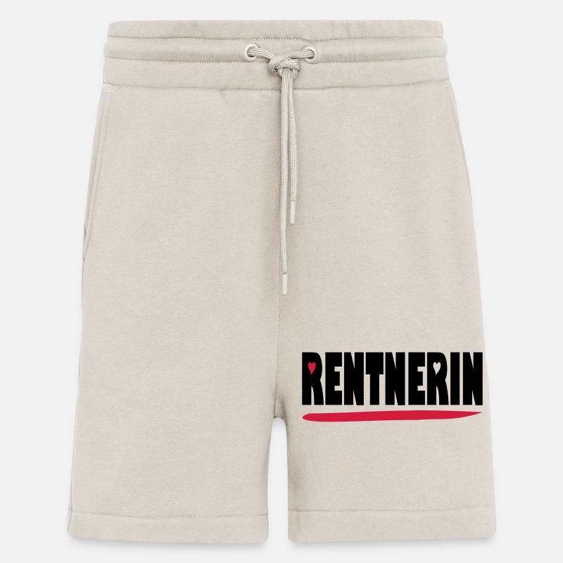 endlich Rentnerin - Shorts - made by SPREAD - WARM CLAY