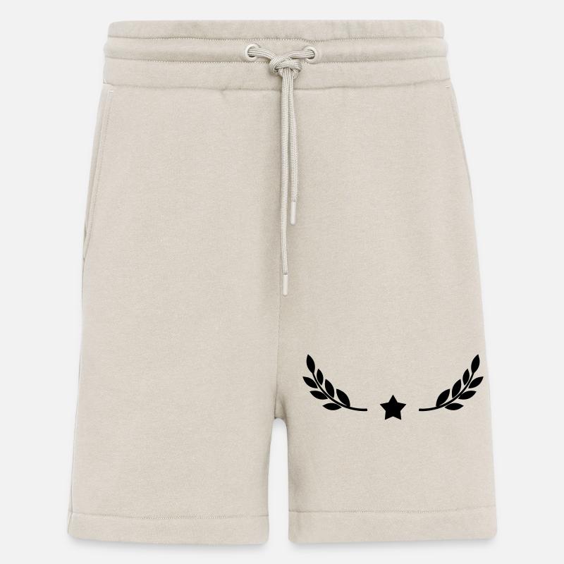 Stern mit Lorbeerkranz Design - Shorts - made by SPREAD - WARM CLAY