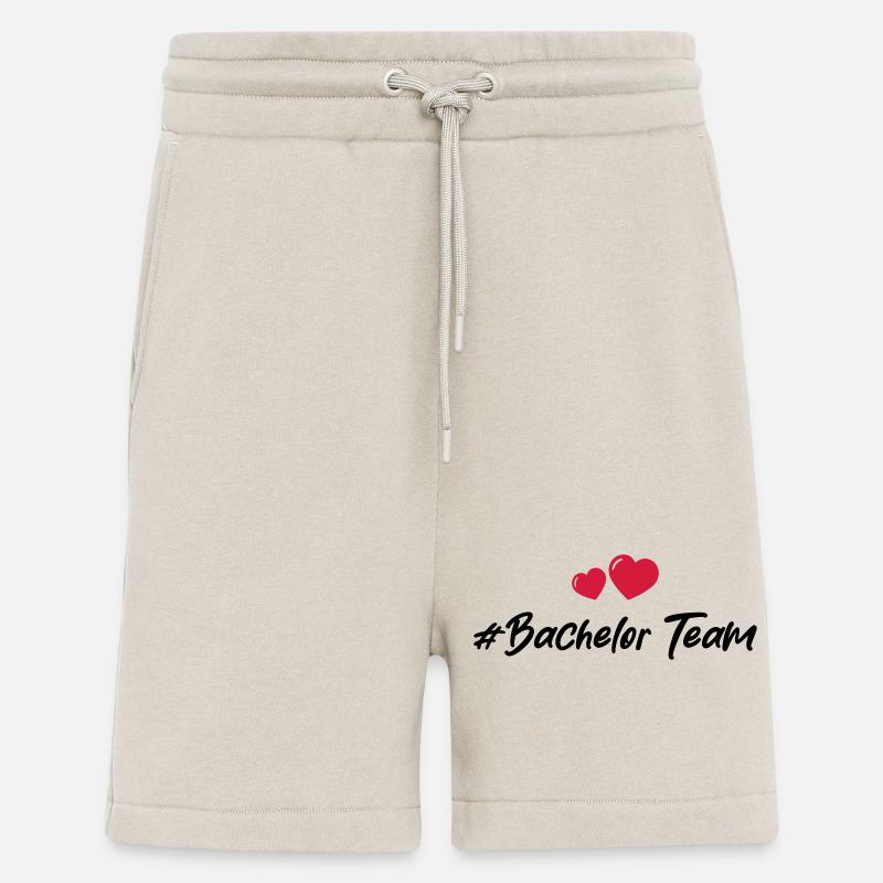 Bachelor Team Heart - Shorts - made by SPREAD - WARM CLAY