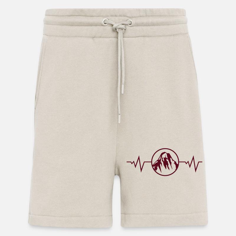 berge puls - Shorts - made by SPREAD - WARM CLAY