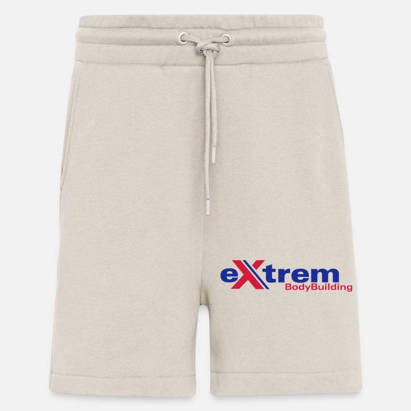 extrem-bodybuilding Logo - Shorts - made by SPREAD - WARM CLAY