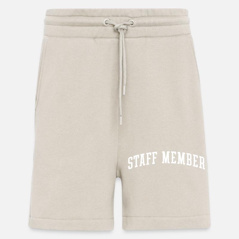 Membre du personnel - Short bio décontracté fabriqué en UE - WARM CLAY