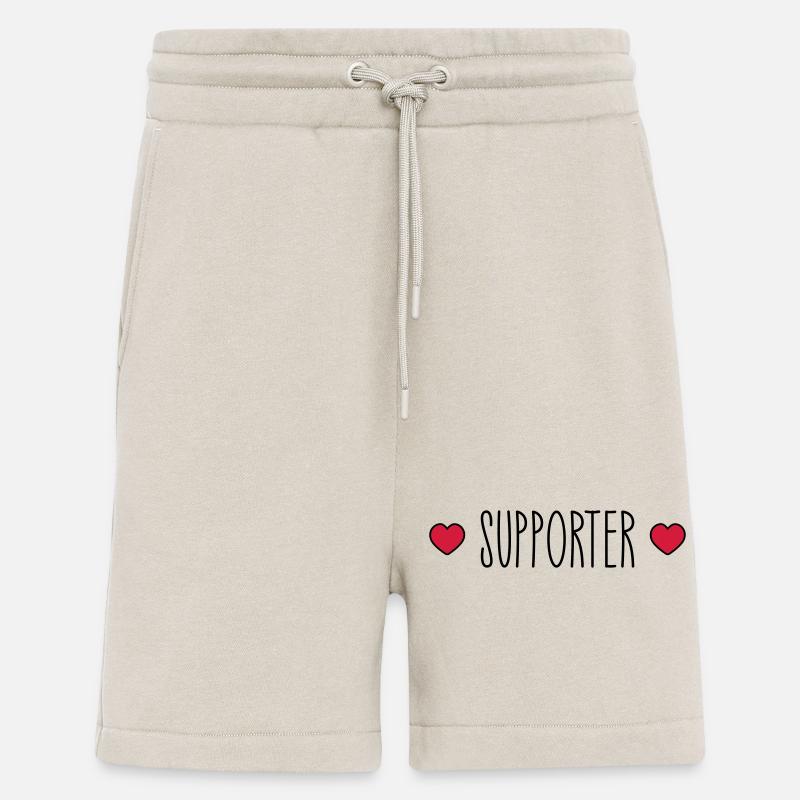Supporter Herz - Shorts - made by SPREAD - WARM CLAY
