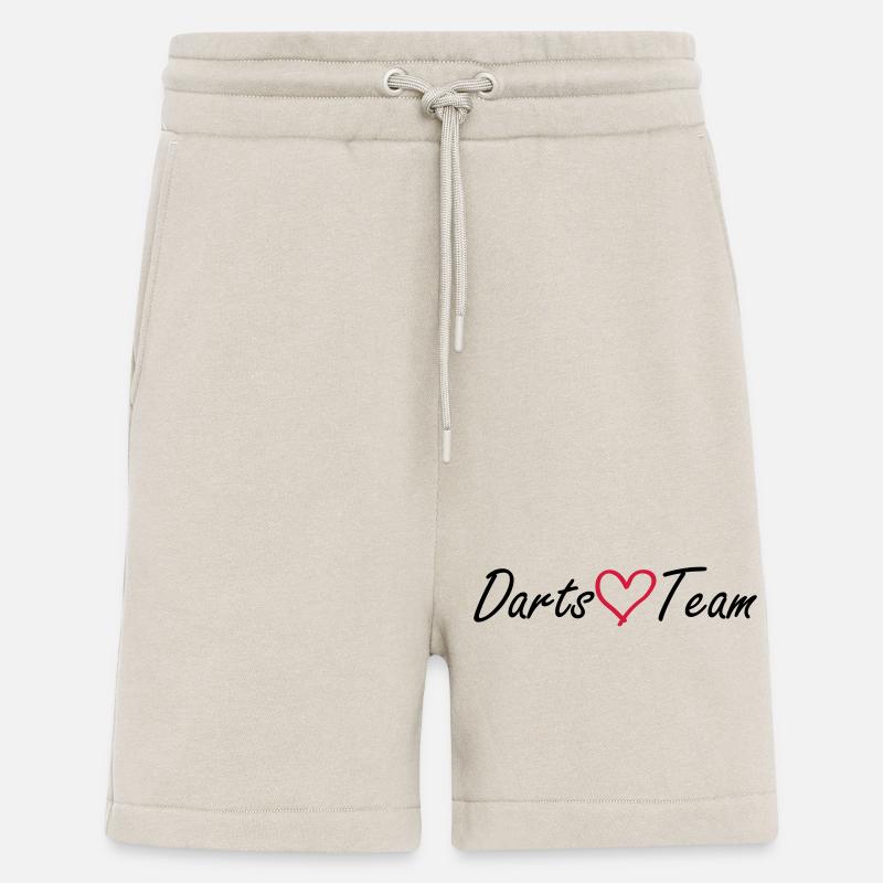 Darts Team Herz - Shorts - made by SPREAD - WARM CLAY
