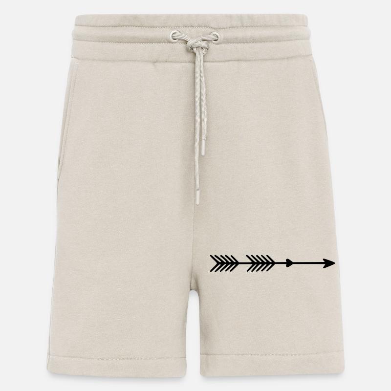Right arrow - Shorts - made by SPREAD - WARM CLAY