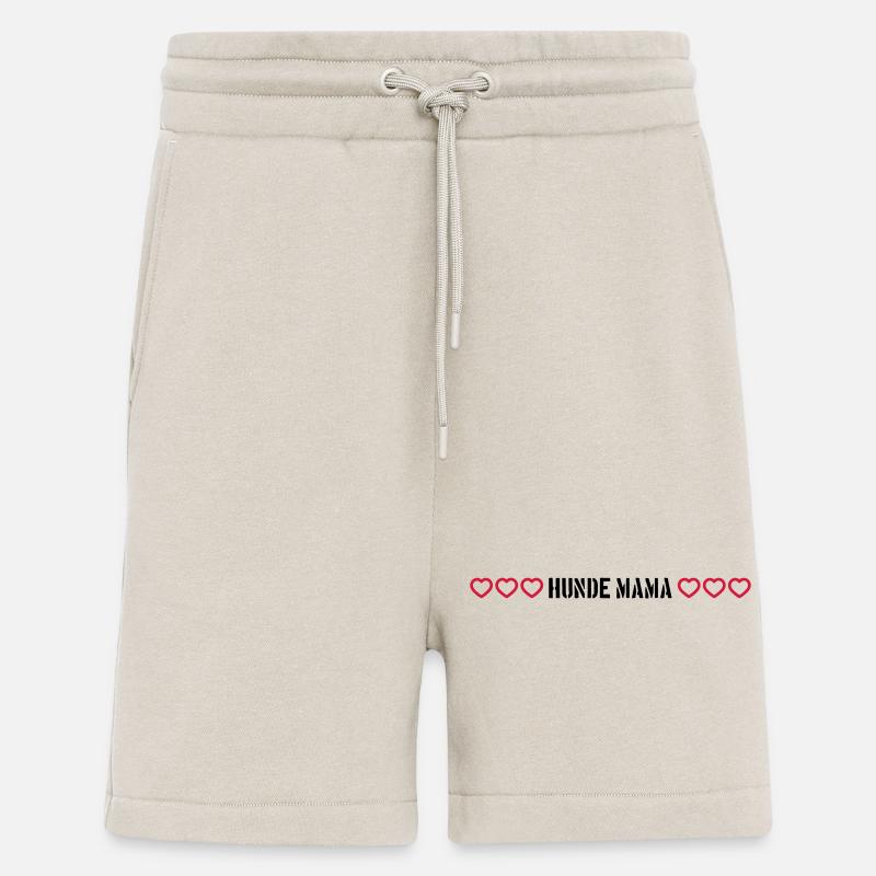 Hunde Mama Herz - Shorts - made by SPREAD - WARM CLAY