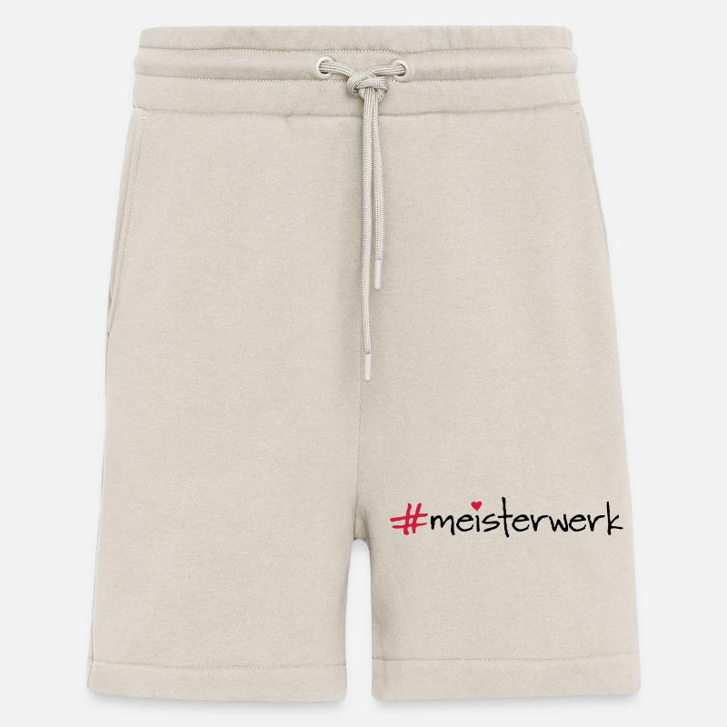 Chef-d'œuvre - Short bio décontracté fabriqué en UE - WARM CLAY