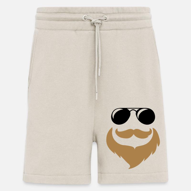 sonnenbrille moustache - Shorts - made by SPREAD - WARM CLAY