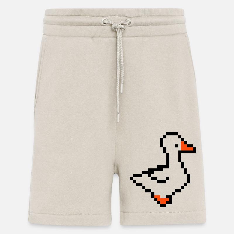 Pixel Duck - Shorts - made by SPREAD - WARM CLAY