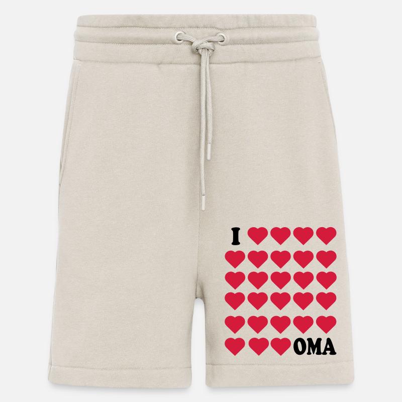Ich liebe Oma - Shorts - made by SPREAD - WARM CLAY