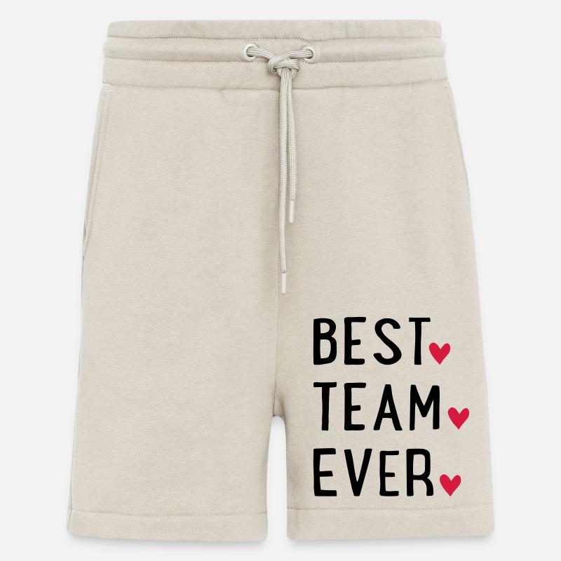 BESTTEAMEVER - Shorts - made by SPREAD - WARM CLAY