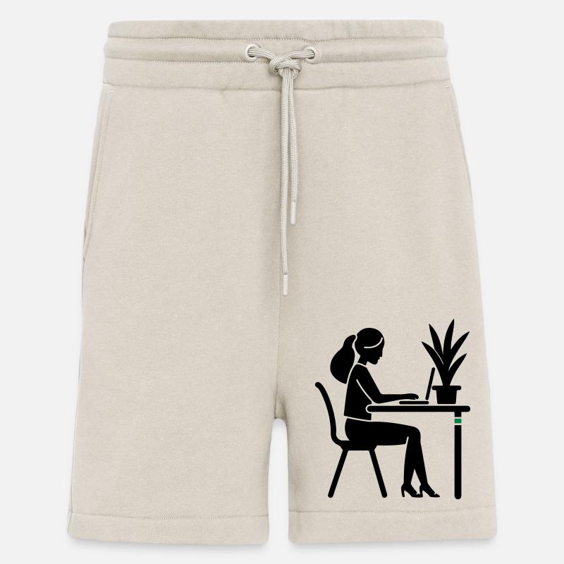 Lernen Studieren Arbeiten - Shorts - made by SPREAD - WARM CLAY