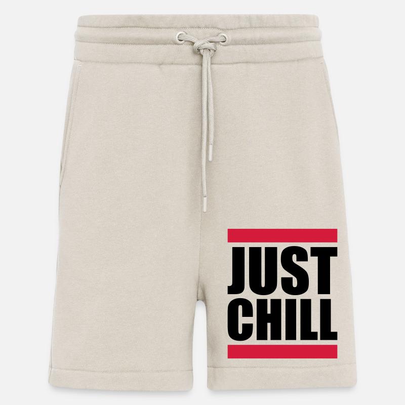 Balken Just Chill Relaxen - Shorts - made by SPREAD - WARM CLAY