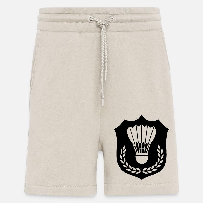 badminton wappen - Shorts - made by SPREAD - WARM CLAY