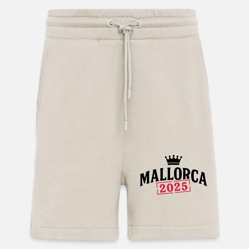 Mallorca 2025 Krone - Shorts - made by SPREAD - WARM CLAY