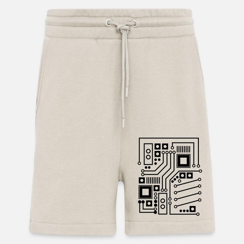 Board / board pattern / circuit - Shorts - made by SPREAD - WARM CLAY