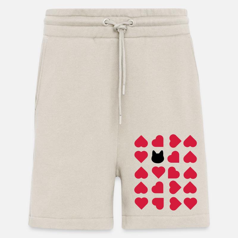 Ich liebe Katzen - Shorts - made by SPREAD - WARM CLAY