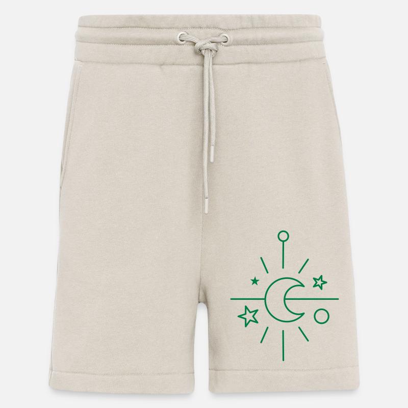 BOHO Central crescent moon - Shorts - made by SPREAD - WARM CLAY