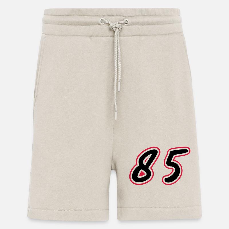 85 Symbole numérique - Short bio décontracté fabriqué en UE - WARM CLAY