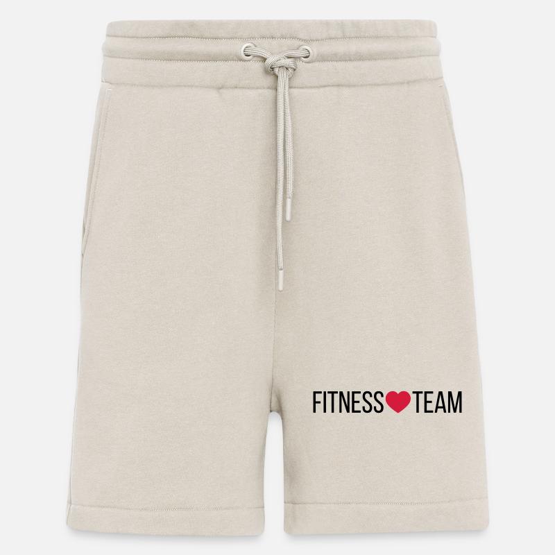 Fitness Team Heart - Shorts - made by SPREAD - WARM CLAY
