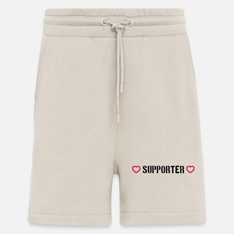 Supporter Herz - Shorts - made by SPREAD - WARM CLAY