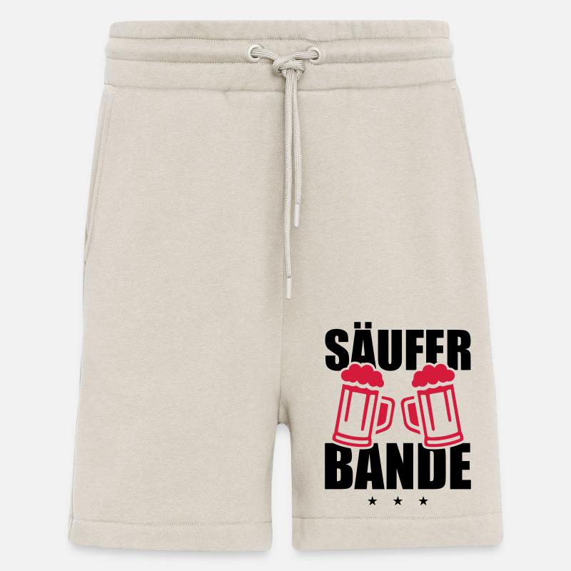Säufer Bande - Shorts - made by SPREAD - WARM CLAY
