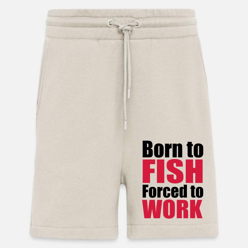 poisson - Short bio décontracté fabriqué en UE - WARM CLAY