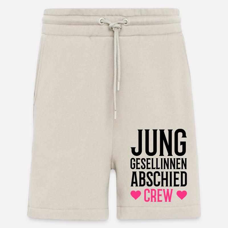 Junggesellinnenabschied Crew - Shorts - made by SPREAD - WARM CLAY