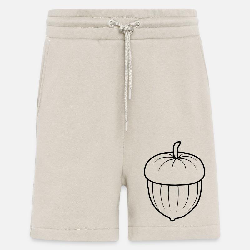 Design Eichel Nuss - Shorts - made by SPREAD - WARM CLAY