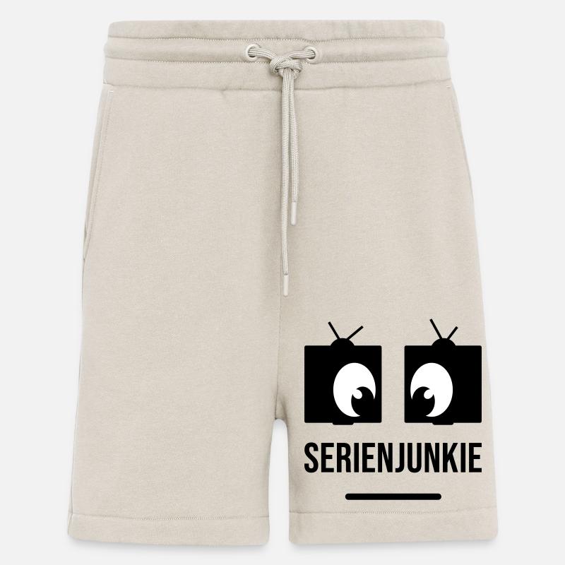 Series junkie with square eyes - Shorts - made by SPREAD - WARM CLAY