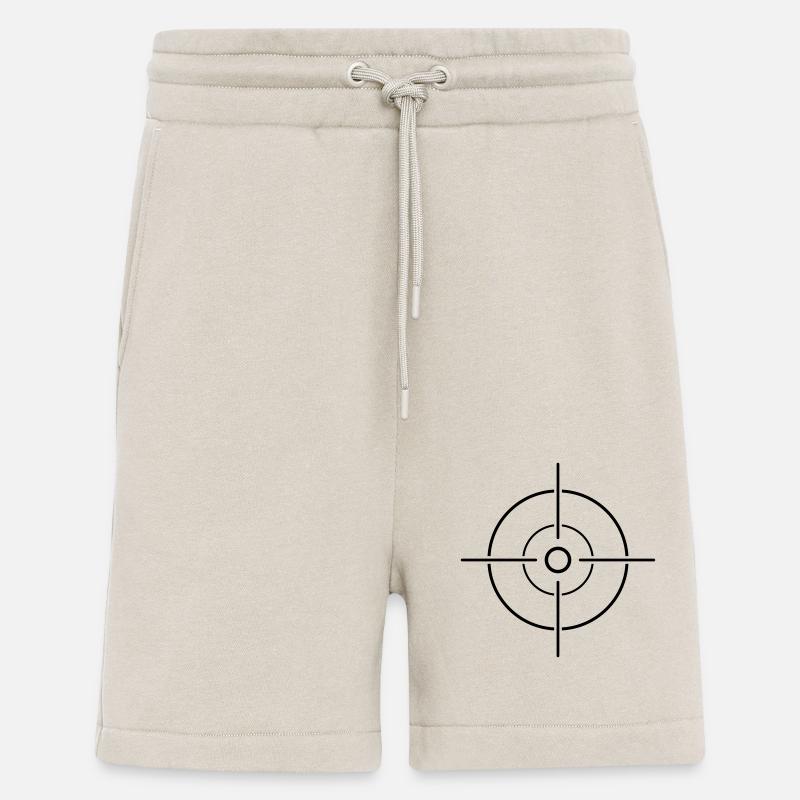 cible visière de vissage - Short bio décontracté fabriqué en UE - WARM CLAY