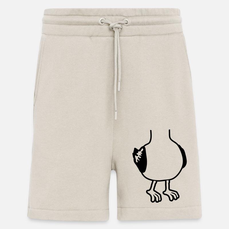 Couette de costume sans tête - Short bio décontracté fabriqué en UE - WARM CLAY