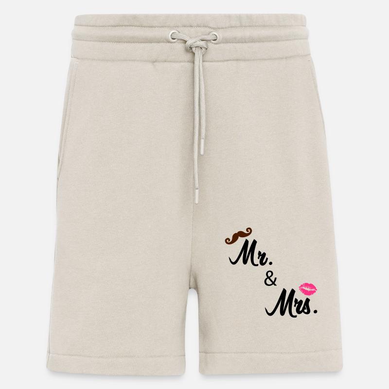 M. et Mme 02 - Short bio décontracté fabriqué en UE - WARM CLAY